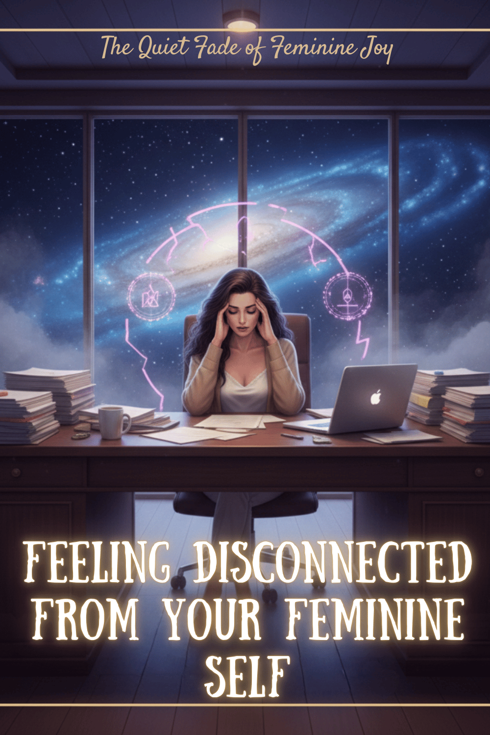 Disconnected from feminine energy